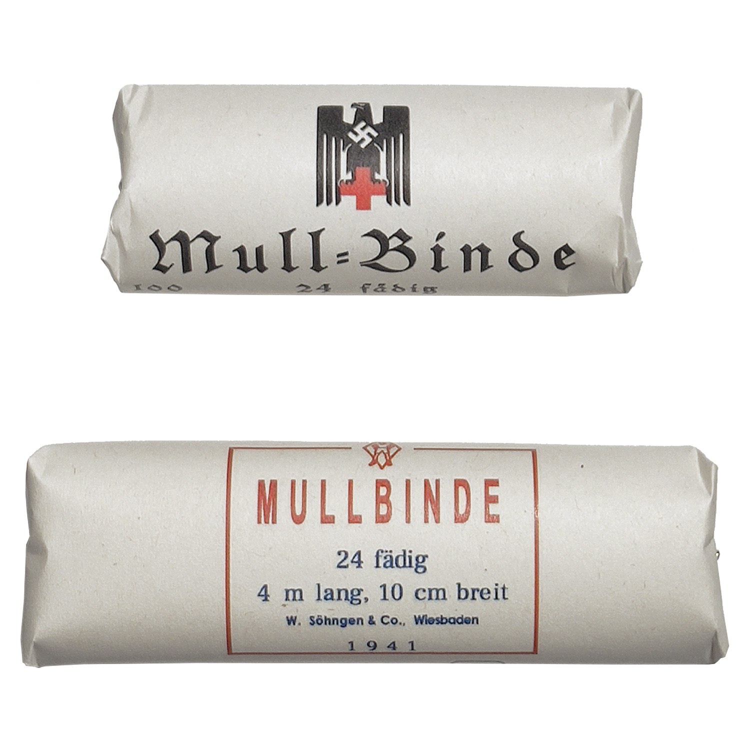 Bandages paper wrap how to make warcopy blog ww2 german wehrmacht mullbinde wwII final 